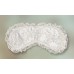 Lace Roses White - maska na spanie